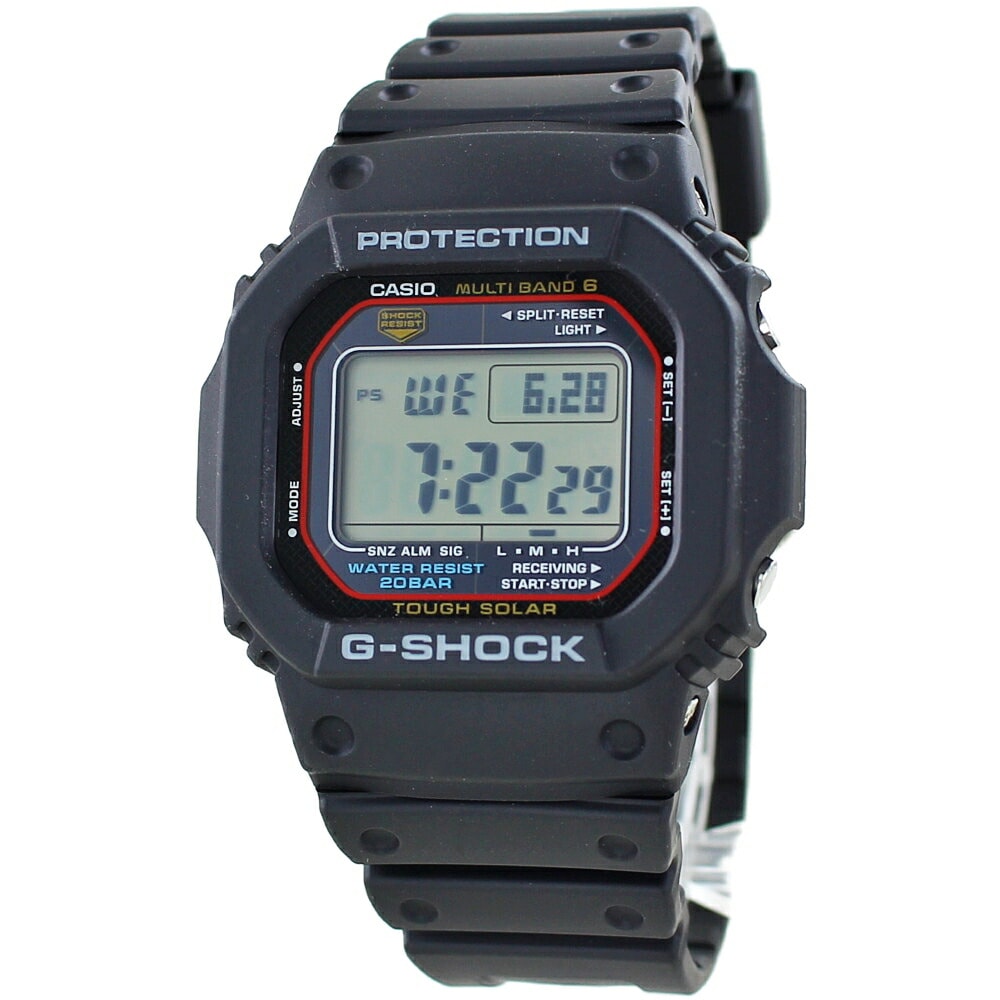 CASIO G-SHOCK Gショック ジーショック カシオ 時計 メンズ 腕時計 タフソーラー マルチバンド6 デジタル ブラック 海外モデル GW-M5610-1 誕生日プレゼント 卒業 入学 お