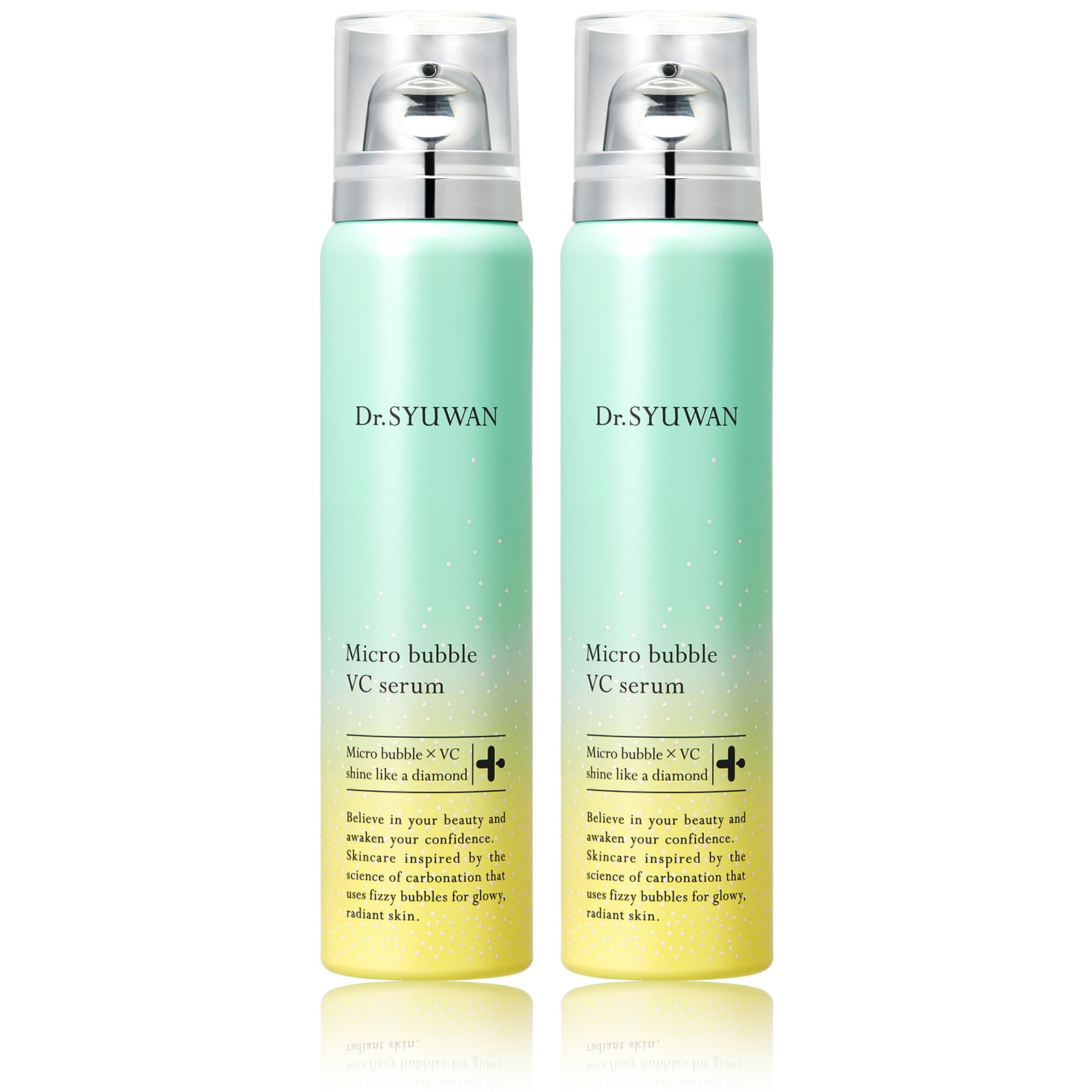 Dr.Syuwan ドクターシュワン マイクロバブルVCセラム 【2本セット】 導入美容液 炭酸美容液 保湿 毛穴 ビタミンc 導入化粧水 4,804円