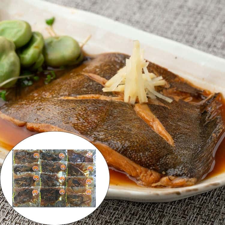 北海道 小樽産 かれいの煮つけ Eセット (130g12個) 離島は配送不可 80281 お歳暮 お中元 お土産 ご進物 ギフト 贈り物に最適 6,283円