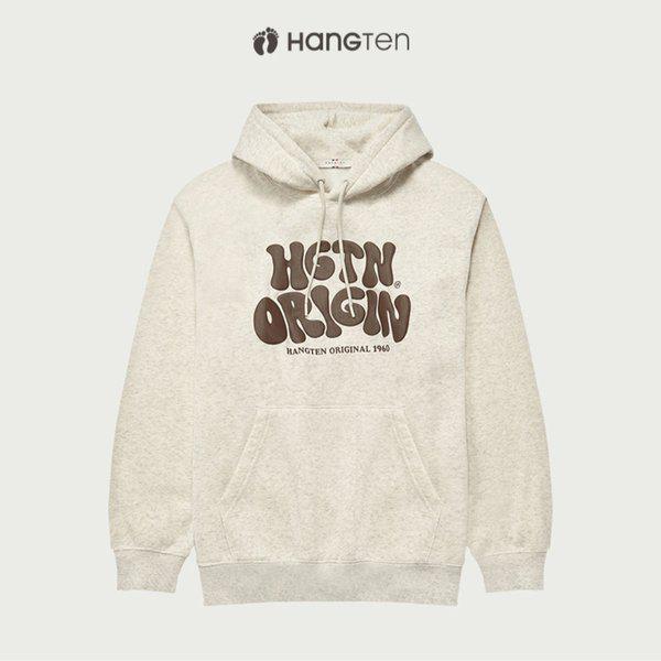 공용백브러쉬퍼프로고후드티셔츠 10540-031-823-12G-SH