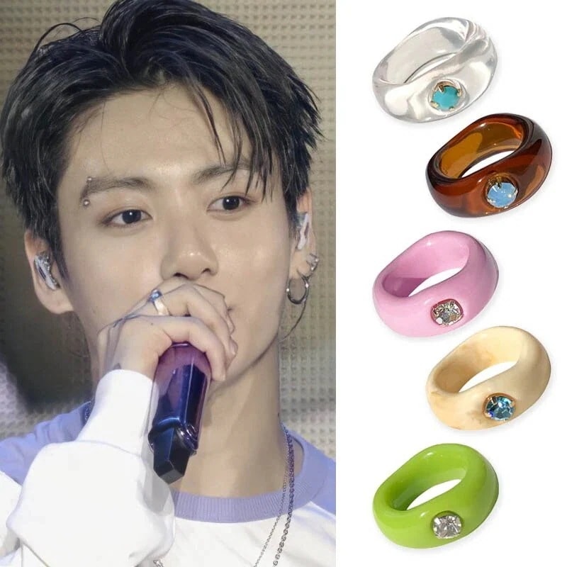 BTS着用 Pond ring リング 韓国 アクセサリー ファッション ジュエリー ジョングク RM 着用