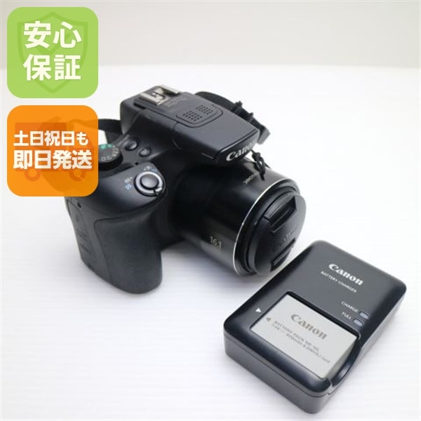 超美品 PowerShot SX60 HS ブラック デジカメ Canon 31