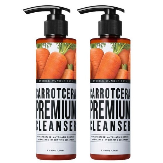 プレミアム ベジトックス ニンジンセラ クレンザー 200ml x 2個 (鎮静/弾力/保湿/栄養供給/活力/しわ防止) 5,503円