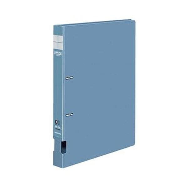 （まとめ）コクヨ DリングファイルS型再生PP表紙 A4タテ 2穴 200枚収容 背幅34mm 青 フ-FD420NB 1セット（10冊）(×3セット)