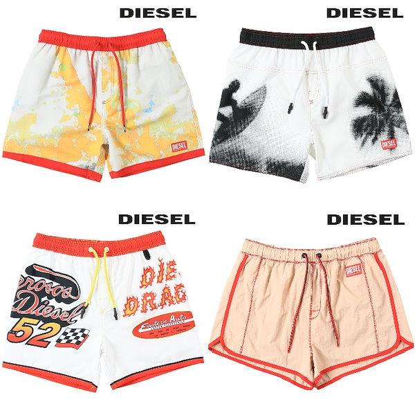 Qoo10] DIESEL サーフパンツ 海パン ビーチウェア 【S