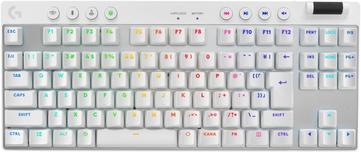 PRO X TKL G-PKB-003WL-TCWH [ホワイト]ワイヤレスキーボード