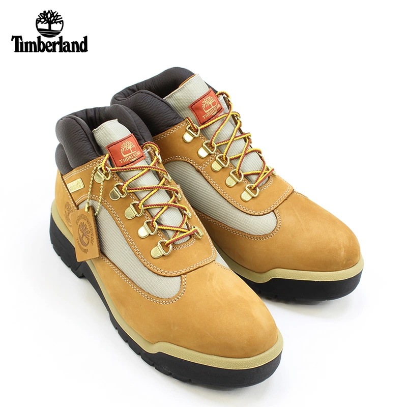 ティンバーランド Timberland メンズ ウォータープルーフ フィールド ブーツ Wheat Nubuck レザー 防水 ブーツ a18ri