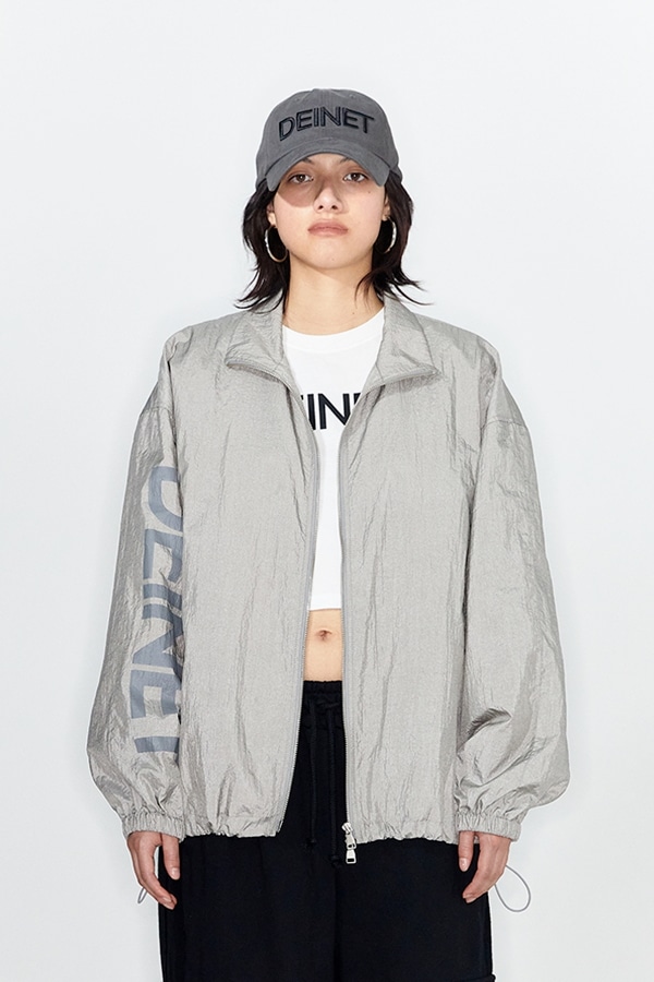 【DEINET】 DEINET LOGO JUMPER : SILVER GREY