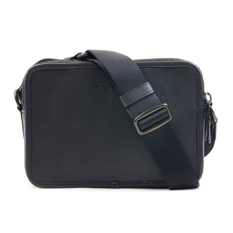 コーチ COACH ショルダーバッグ レザー ブラック ユニセックス h31404k