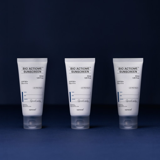 [3つSET] バイオアクティオム サンスクリーン 50ml + 50ml + 50ml SPF 50 + PA +++ UVA UVB 二重カット