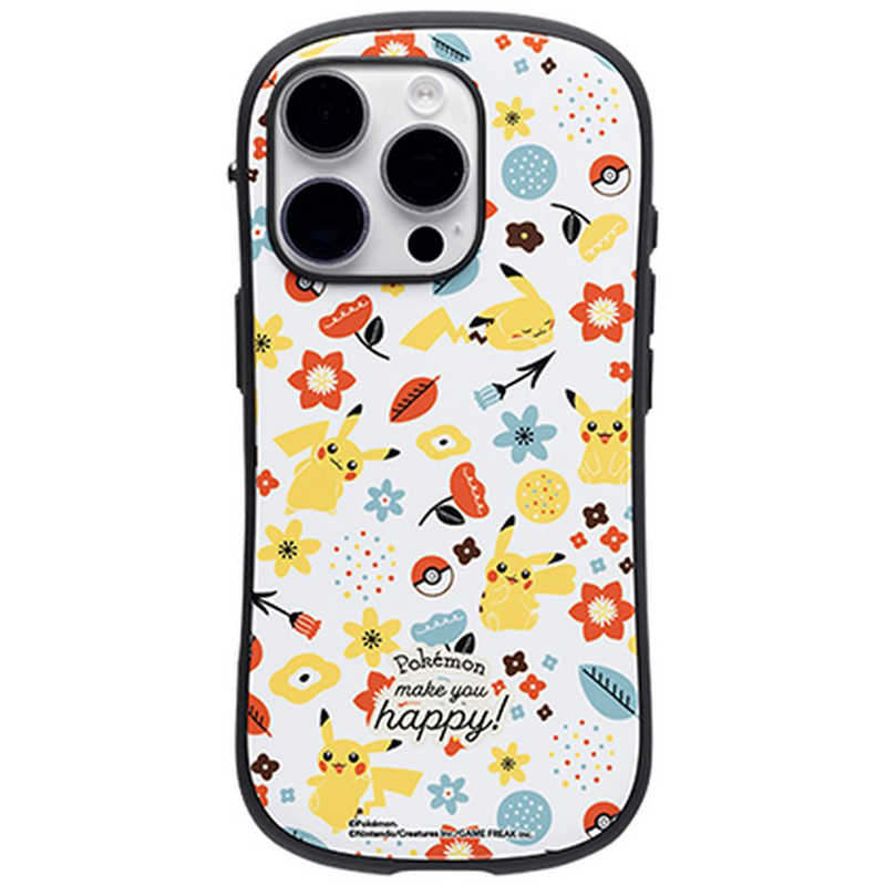 HAMEE　［iPhone 16 Pro専用］ポケモン iFace First Class MagSynqケース iFace 北欧/ピカチュウ　IP16PIFACEPKMPKC