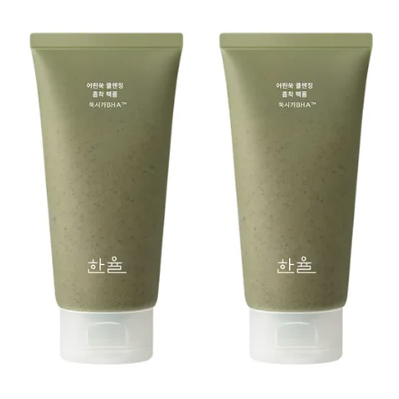 [1+1] ヨモギ クレンジング 吸着 パックフォーム 120ml+120ml / 韓国コスメ