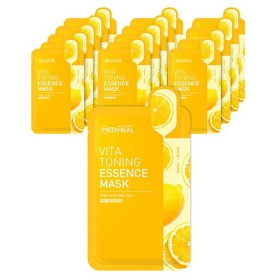 ビタトーニング エッセンス マスクパック 20ml 30枚入 (鎮静/弾力/保湿/栄養供給/活力/光彩/しわ防止)