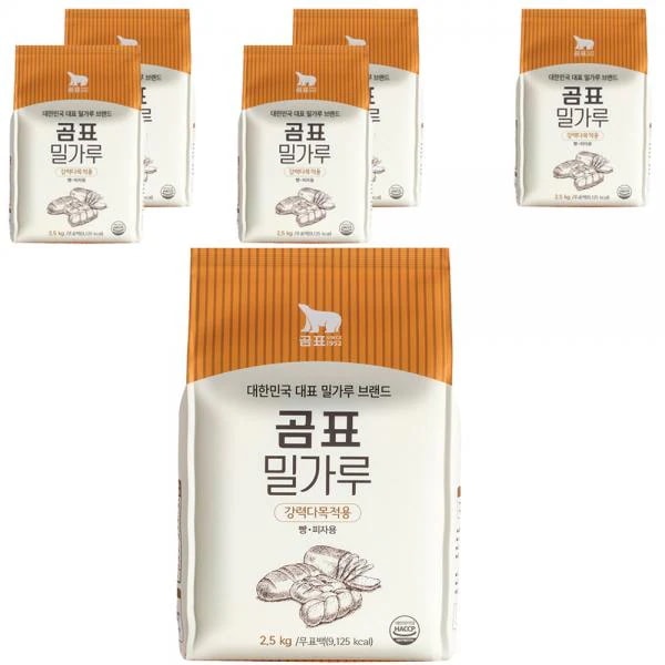 ゴム印の強力小麦粉 곰표 강력 밀가루