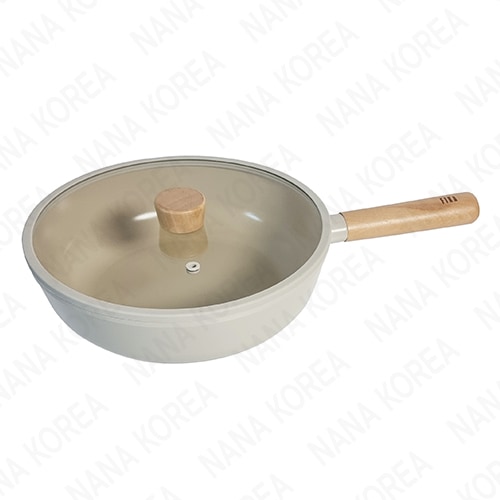 FIKA セラミックノンスティック IH対応フライパン 中華鍋 蓋