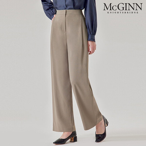 McGINN ワンタック オフィスパンツ_M3F1PT7080
