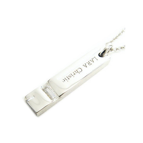 サイドウェイネックレス WHITE Label レディース ペンダント シルバー925