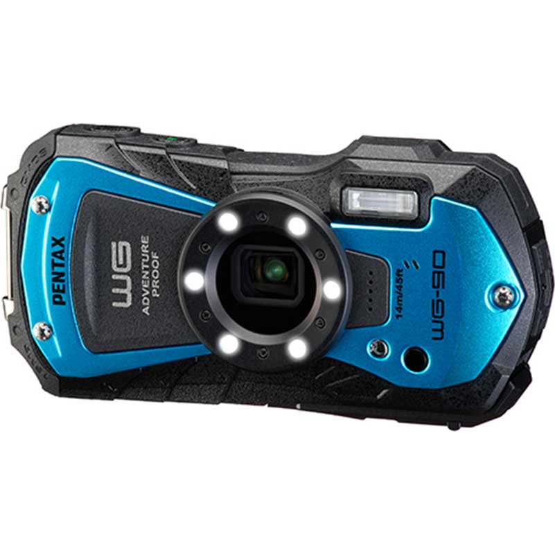 ペンタックス WG-90ブル- 防水デジタルカメラ「PENTAX WG-90」（ブルー） WG90ブル