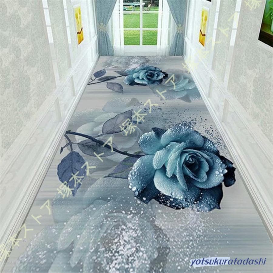 【大好評！最安値挑戦!】廊下敷きマット カーペット ロールカーペット 玄関マット おしゃれ柄 滑り止めマット 廊下敷き 養生保護マット 廊下敷きカーペット ランナーマット