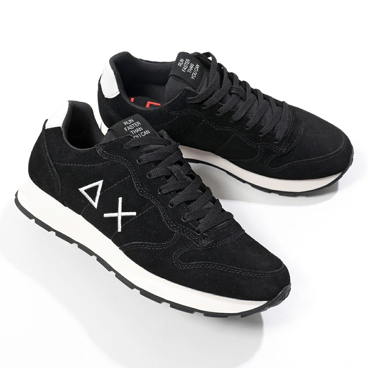 SUN68 サンシックスティーエイト スニーカー TOM SUEDE トム スウェード Z44106 メンズ ローカット 1968 ロゴ 軽量 シューズ 靴 11/NERO 【mega】 12,539円