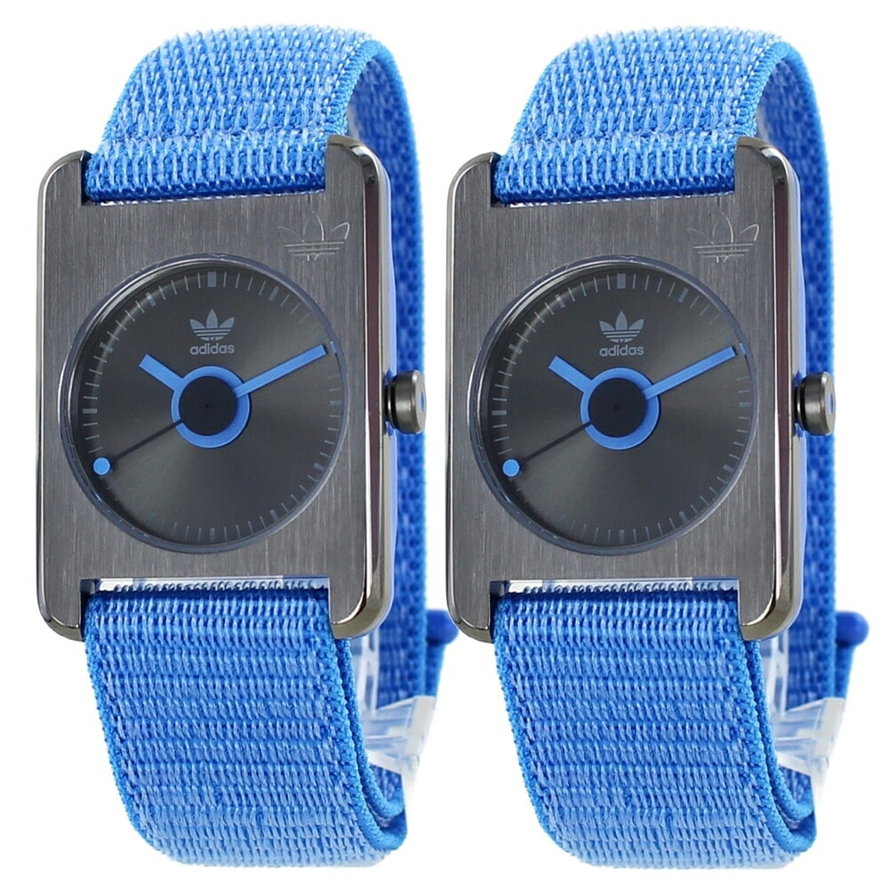 アディダス ペアウォッチ 腕時計 手表 マジックテープ式 ナイロンベルト お揃い ペア カップル プレゼント ブランド おしゃれ ペアギフト 誕生日 結婚式 結婚記念日 両親 夫婦 お祝い 贈り物 ポ