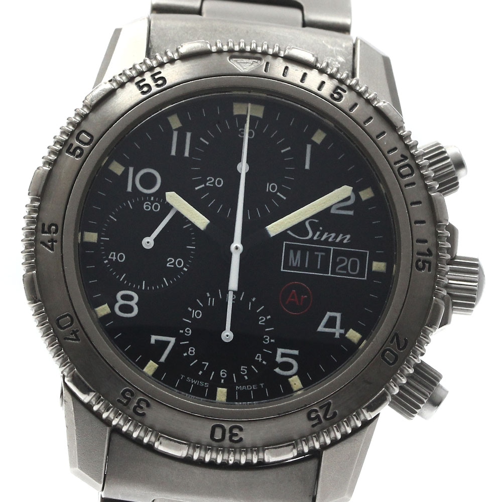 ジン Sinn 203 ダイビングウォッチ 初期モデル ケース203 裏蓋103 自動巻き メンズ 内箱付き_884234【中古】