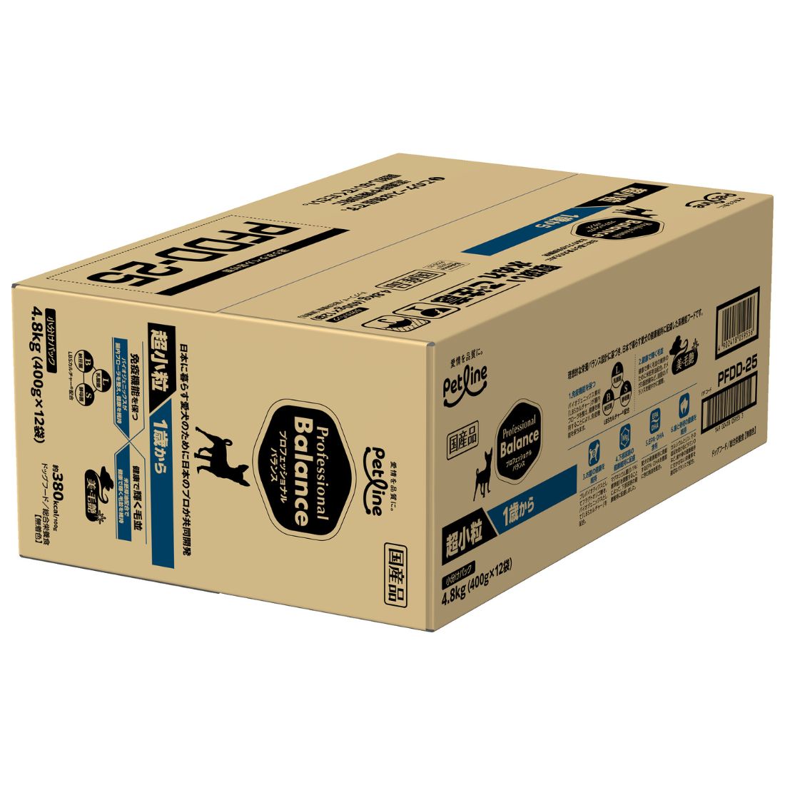プロフェッショナル・バランス 超小粒 1歳から 4.8kg（400g×12袋）