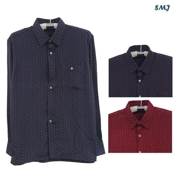 SMJ1350 ジャンピエル 長袖シャツ 中年男性 レギュラーフィット FW