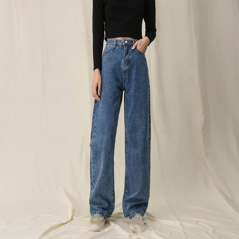 ジーンズ ズボン レディース デニム生地 裏起毛　裏ポア BF風 お洒落 レディース デニムパンツ レトロ 体型カバー オシャレ