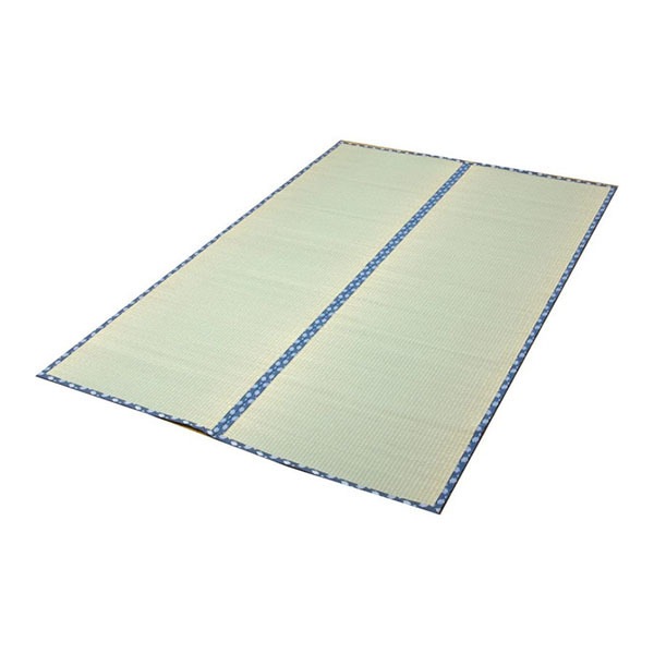 1010060012402 純国産 い草 上敷き カーペット 糸引織 岩木 江戸間4.5畳 261×261cm メーカー直送