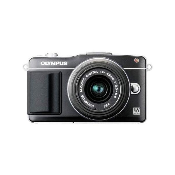 【中古】オリンパス OLYMPUS E-PM2 レンズキット ブラック SDカード付き 44,280円