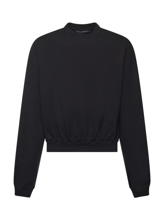 DOLCE & GABBANA Men Sweater G9BVHT G7PLAN0000 Black