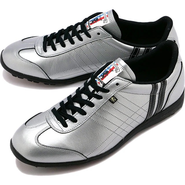 ゴルフ GOLF メンズ ゴルフシューズ パミールカップレザー [G2204] PAMIR-CP/L スパイクレス スニーカータイプ S/B シルバー系メンズスポーツシューズ