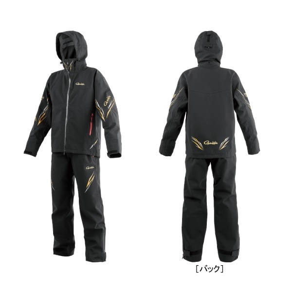 がまかつ レインウェア GM3785 アルテマシールドプロレインスーツ ブラック M