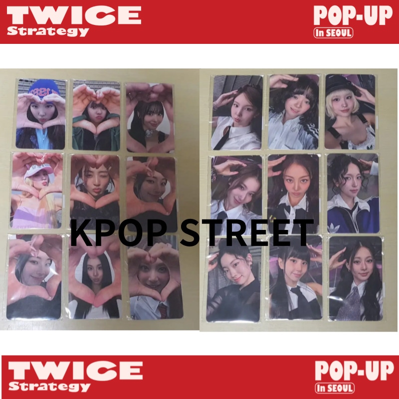 [POPUP LUCKYDRAW 9EA/1SET]TWICE STRATEGY [NO ALBUM,ONLY PHOTOCARD]