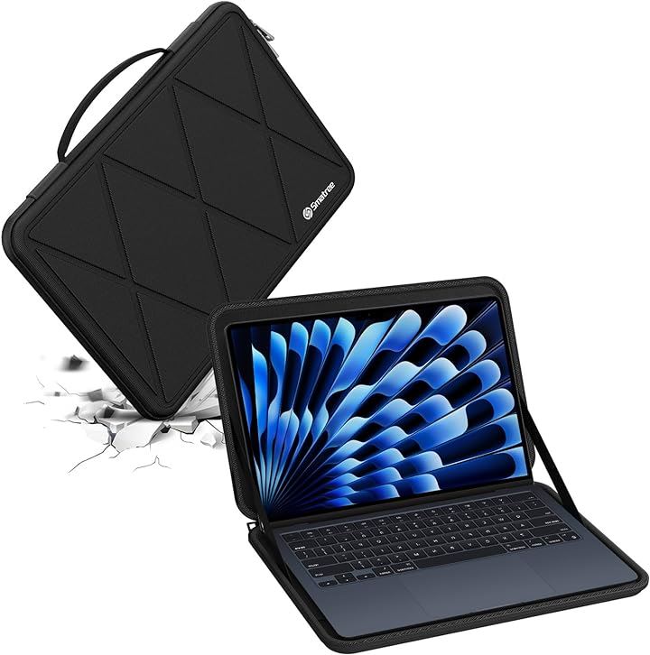 ハードEVA保護スリーブケース 13.6インチApple MacBook Air M3 202413.6インチ M2( Black, For Apple 13.6インチ（M38）) 6,955円