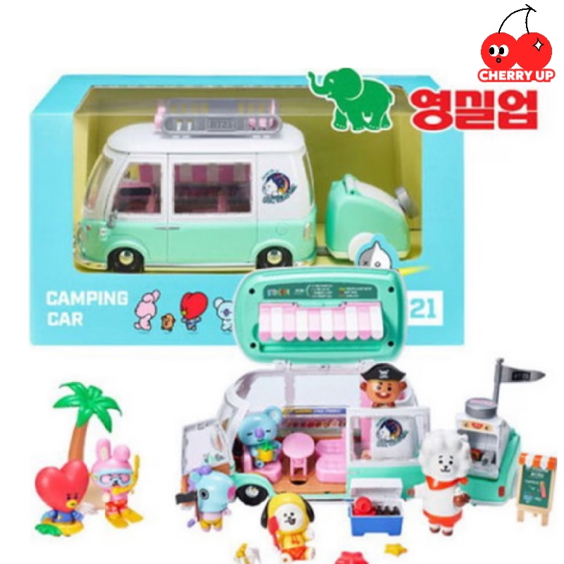 キャンピングカー フィギュアセット（子ども・学生向けギフト／こどもの日プレゼントにもおすすめ）