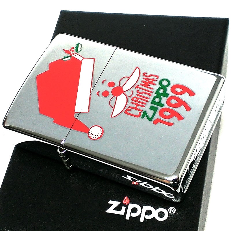 ZIPPO クリスマス 1点物 ジッポ ライター 1999年製 レア 絶版 ヴィンテージ Xmas サンタ シルバー ビンテージ 未使用品 珍しい おしゃれ 可愛い レディース メンズ ギフト 11,250円