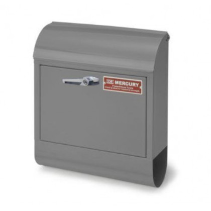 マーキュリー ハンドルロックメールボックス マットグレー MEHAMAMG