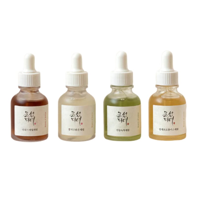 [4種 セット]リバイブセラム 30ml+ グロウディープセラム 30ml+ グロウセラム 30ml+ カーミングセラム 30ml