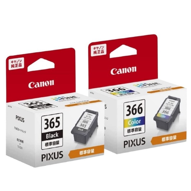 【メガCP】純正品 FINE カートリッジ BC-365 ブラック BC-366 3色カラー セット 5,351円