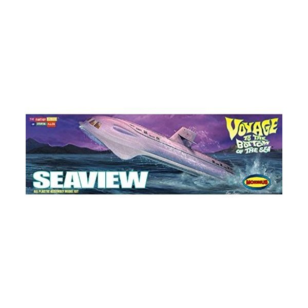 Moebius MMK808 1:350 Scale Seaview Submarine Vttbot Model Kit 並行輸入品