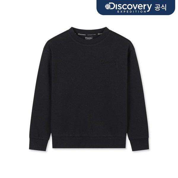 キッズ スモールロゴ スウェットシャツ (BLACK) _