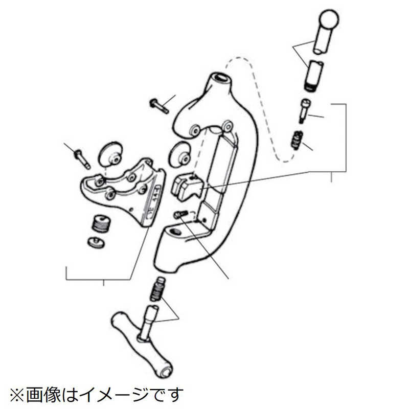 RIDGE　D-581-X スクリューハンドル F/44-S　33515