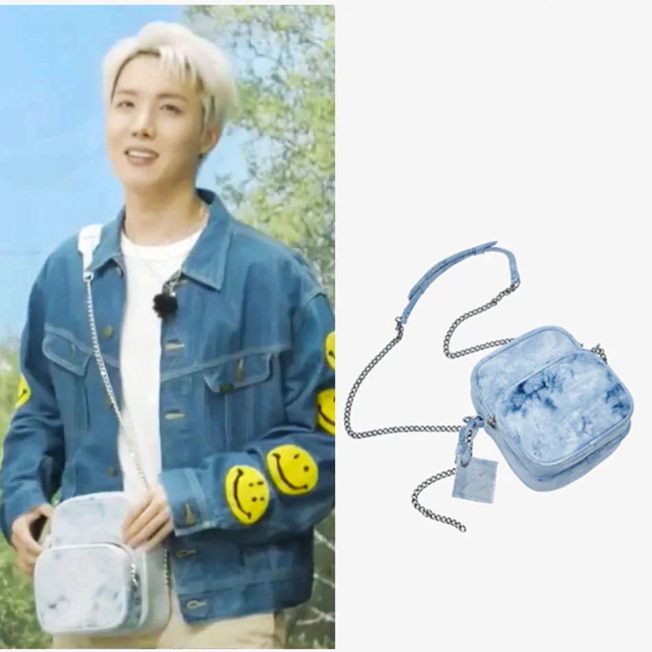 【J-HOPE 限定SALE!!】超人気！BTS / j-hope 着用 ショルダーバッグ 韓流グッズ 応援 韓国 男女兼用