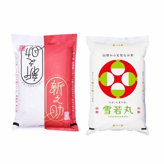 新之助&雪若丸 イケメンセット各5kg 化粧箱入 令和7年産