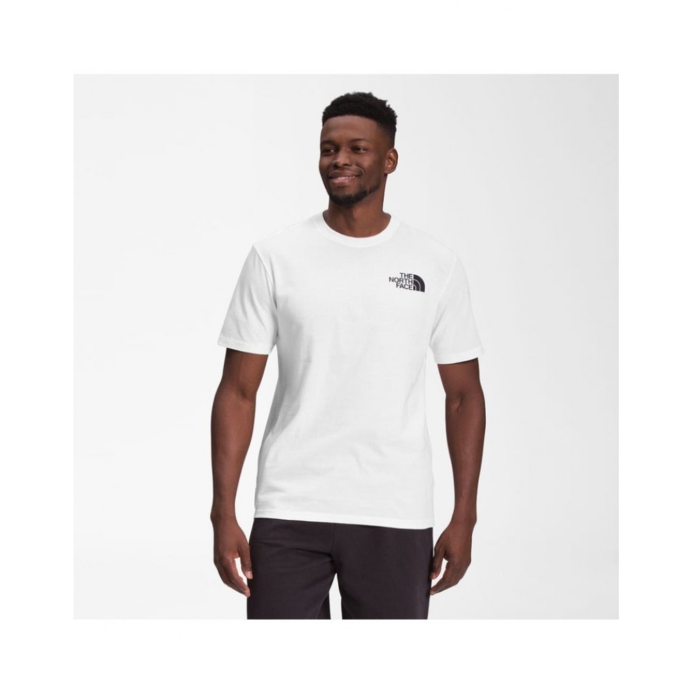 ノースフェイスボックス NSE ショートスリーブ T シャツホワイト NF0A812H LA9