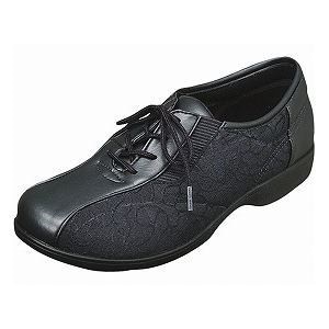 ムーンスター らくらく L007 婦人用 ／ 24.0cm ブラック 7,727円