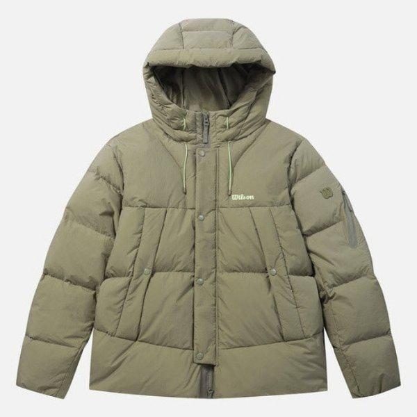 M パディングダウンジャケット LQC W244003TDJO1-KHA インパクト ミッドウェイト グース パディングジャケット