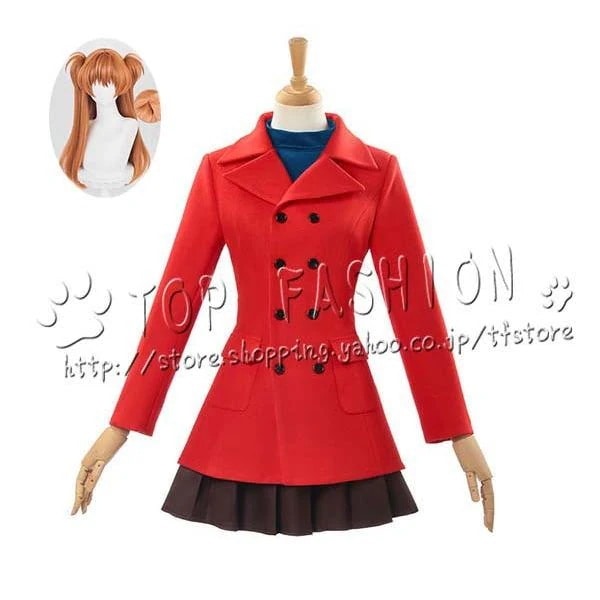 【工場直売 品質保証】新世紀エヴァンゲリオン 風 明日香 惣流・アスカ・ラングレー コスプレ衣装 ウィッグ cosplay コスチューム 変装仮装 ハロウィン クリスマス